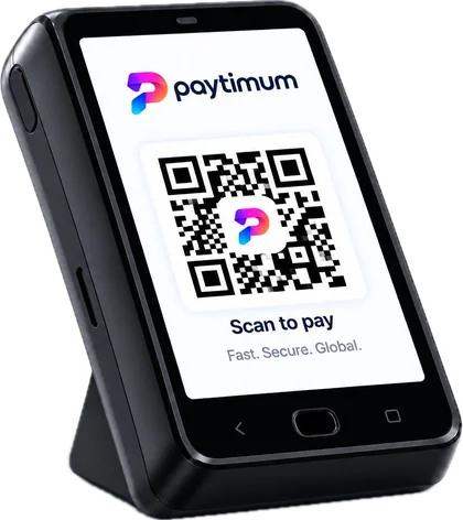 A Paytimum Pay QR device